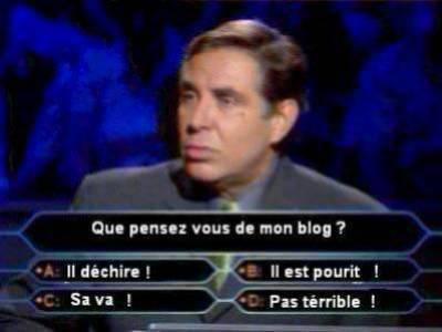 Alors tu tape QUOI ???? Je veux la vérité stp !